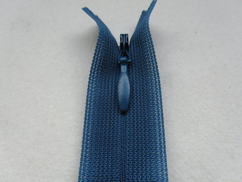 Reißverschluss YKK 22 cm blau RV7008