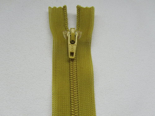 Reißverschluss  22 cm gelb RV7922