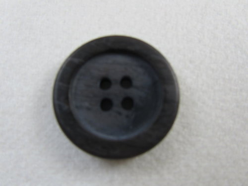 Knopf schwarz-grau 20mm K45297