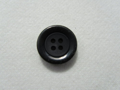 K3102 Knopf schwarz 15 mm