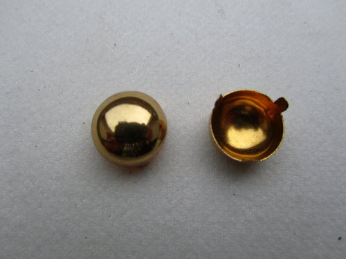 K11720 Zierknopf gold 13 mm